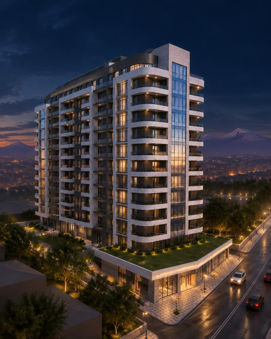 Дом NovaVan Residence, визуализация по фото застройщика